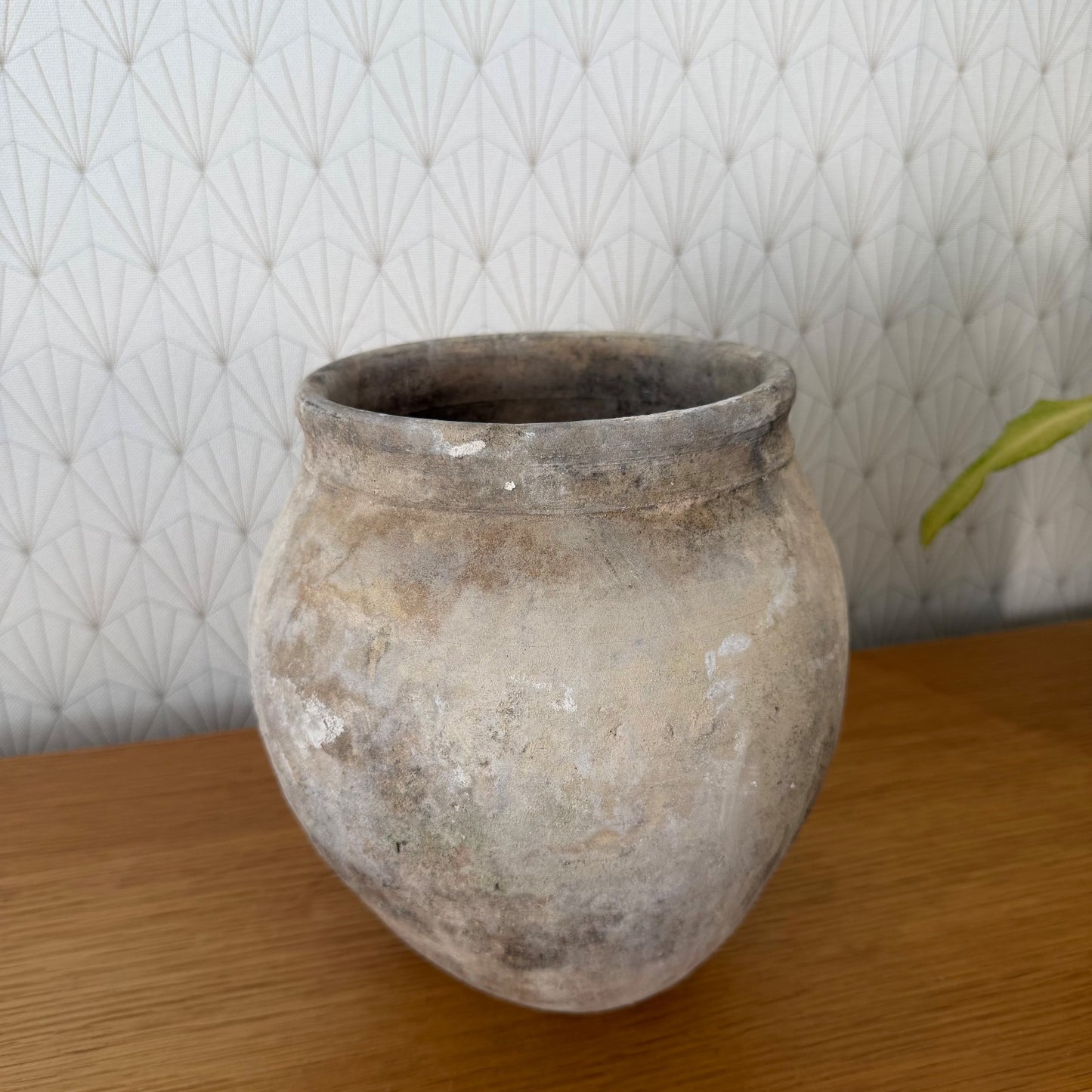 Antique Spanish European Stoneware Pot 19th Century 0107264 Unbranded