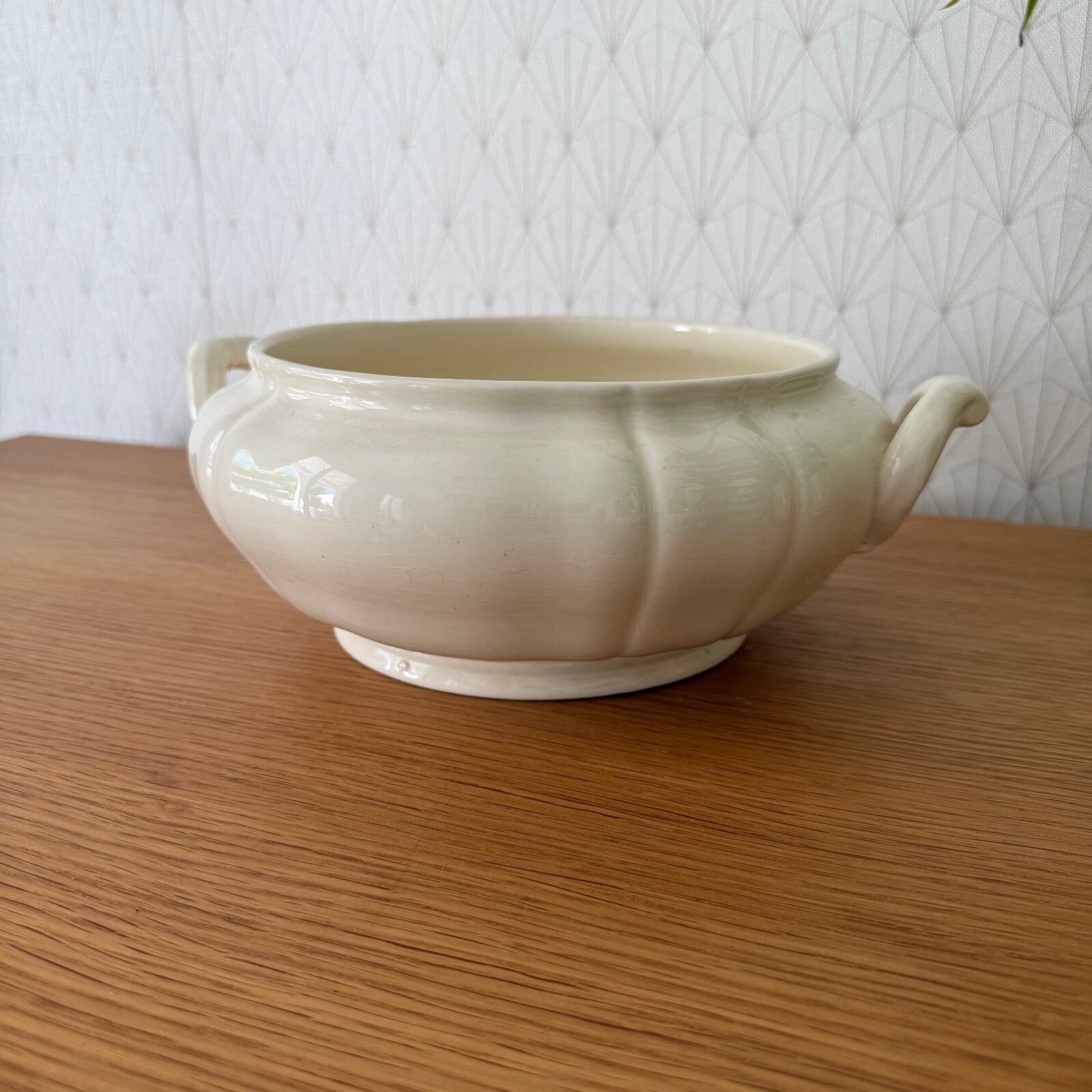 Vintage Villeroy Boch White Ceramic Tureen French Soup Bowl 0405255 Fleamarketfrance