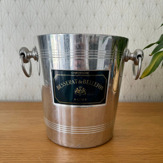 French Champagne Ice Bucket Besserat Bellefon Reims Vintage Cooler 1304249 Besserat de Bellefon