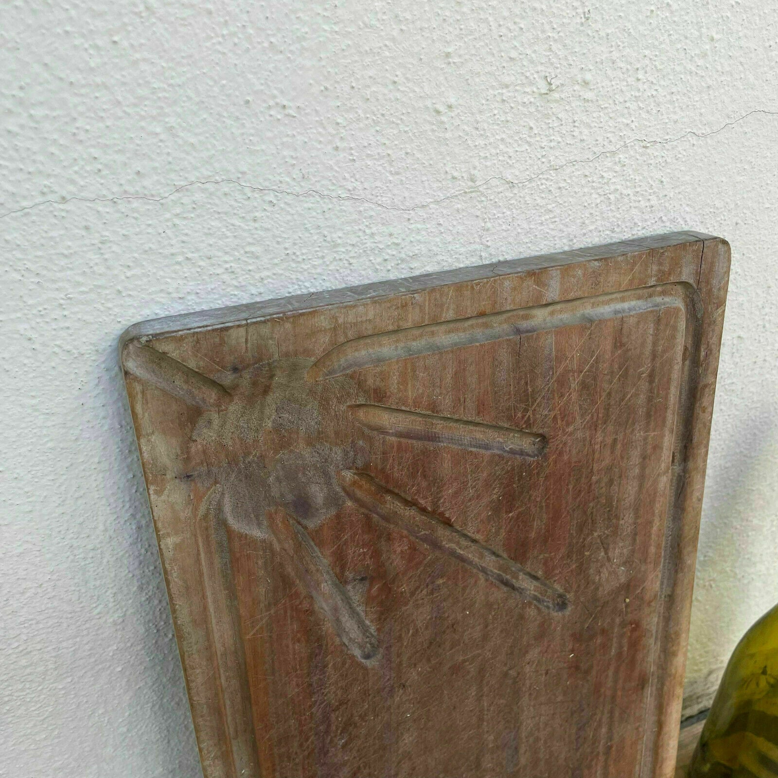 ANTIQUE VINTAGE FRENCH BREAD OR CHOPPING CUTTING BOARD WOOD 17082118 Unbranded