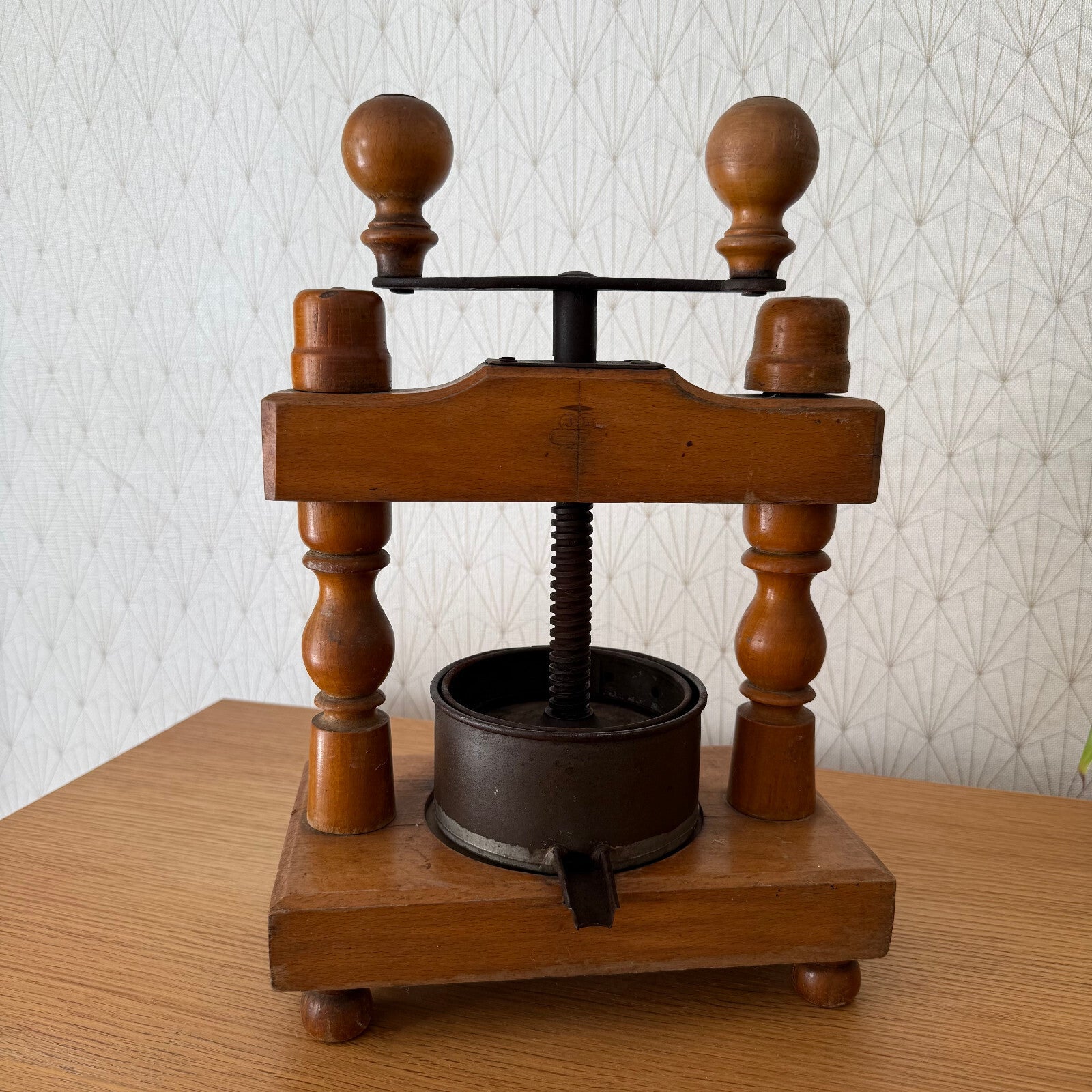 French Antique Table Top Press Duck Press Cheese Press Fruit/Meat Press 1906257 Unbranded