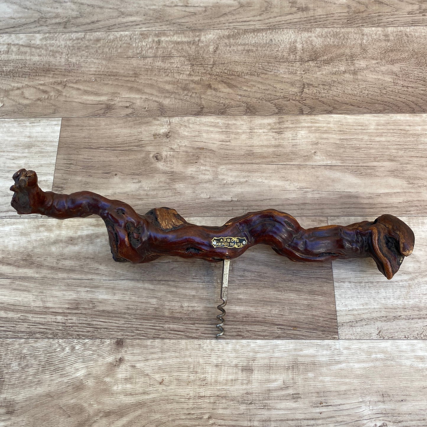 Antique French Vine Root Corkscrew Arbois Henri Maire Wine Opener 29032514 Fleamarketfrance