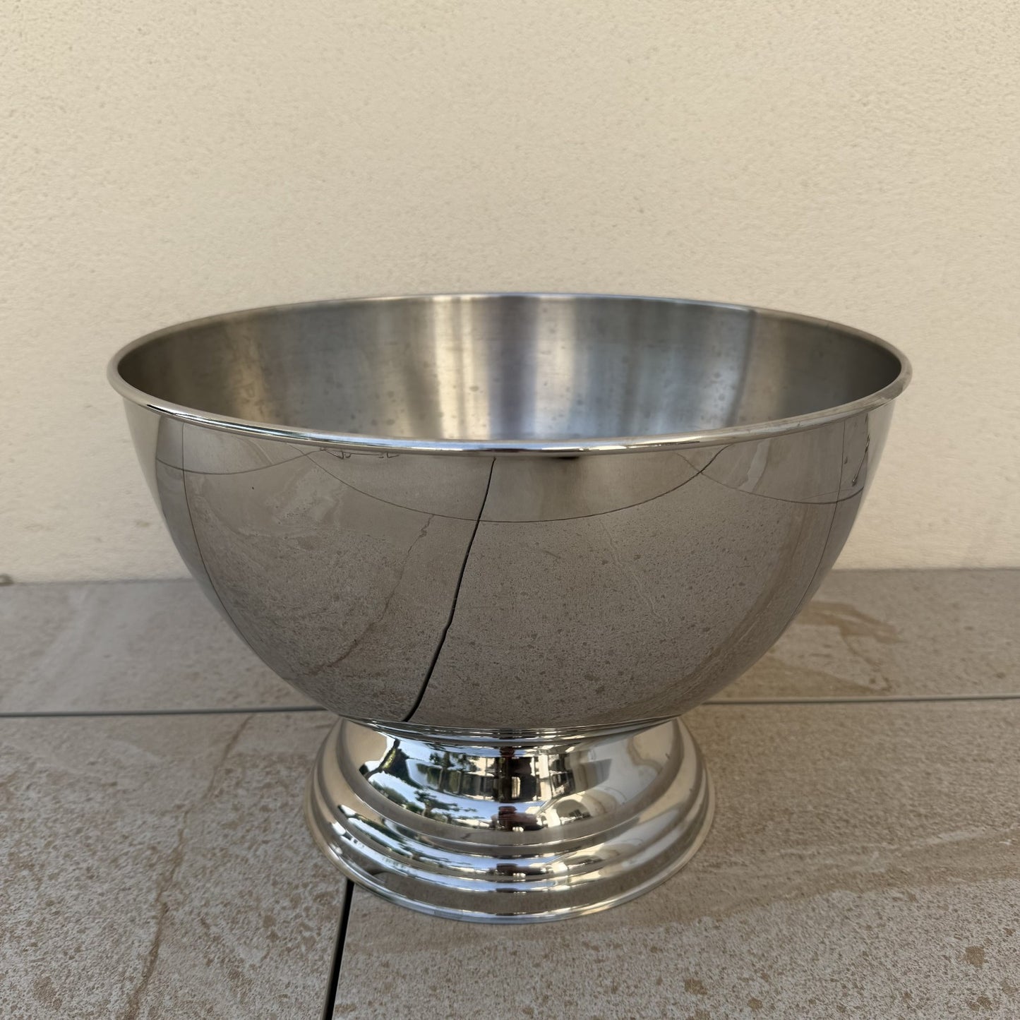 Couzon French Champagne Ice Bucket Double Magnum Inox Flute Rack 0707263 Pol Roger