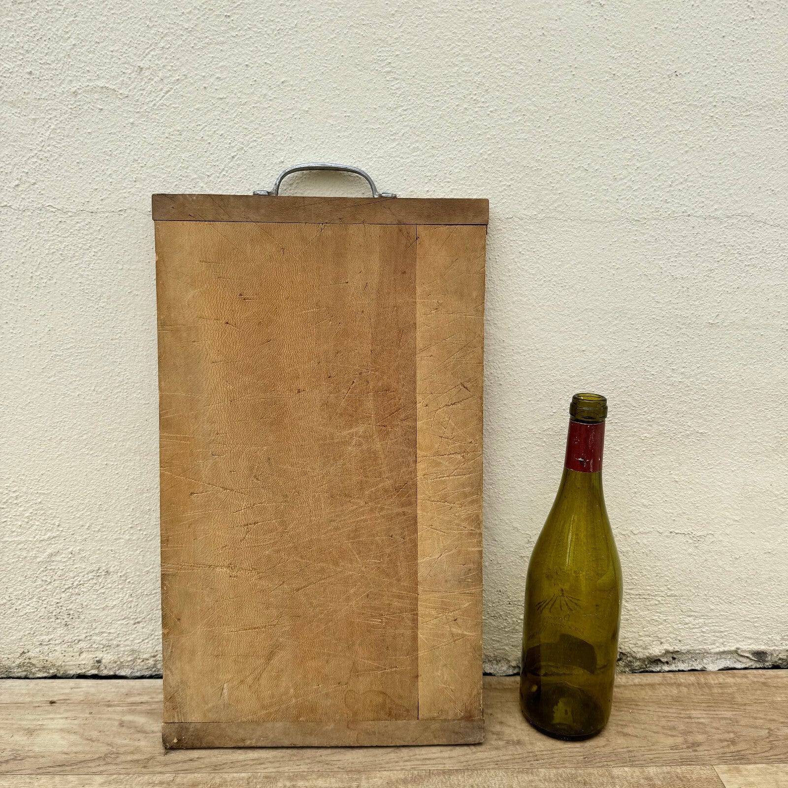 ANTIQUE VINTAGE FRENCH BREAD OR CHOPPING CUTTING BOARD WOOD 0605245 Unbranded