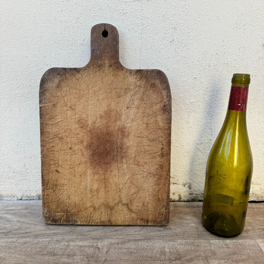 VINTAGE FRENCH BREAD OR CHOPPING CUTTING BOARD WOOD 24042415 Antique