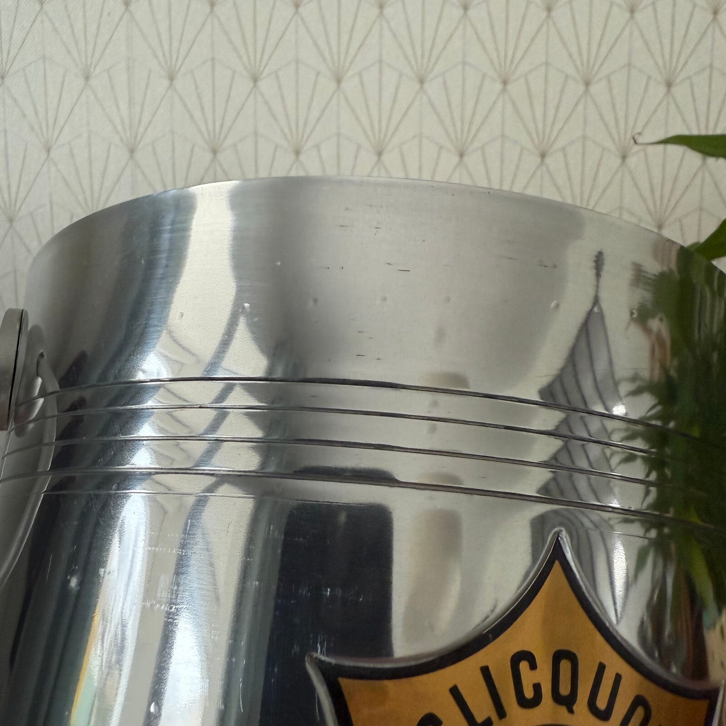 Vintage French Champagne Ice Bucket Cooler Made France VEUVE CLICQUOT 18042513