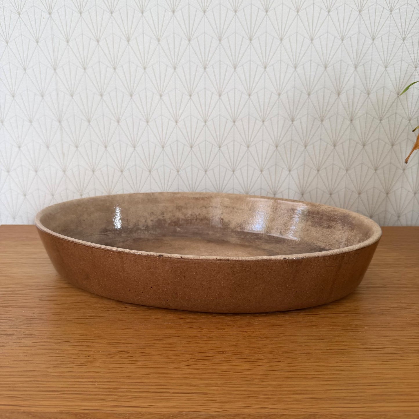 Emile Henry French Stoneware Oval Gratin Dish Marcigny France 2908243