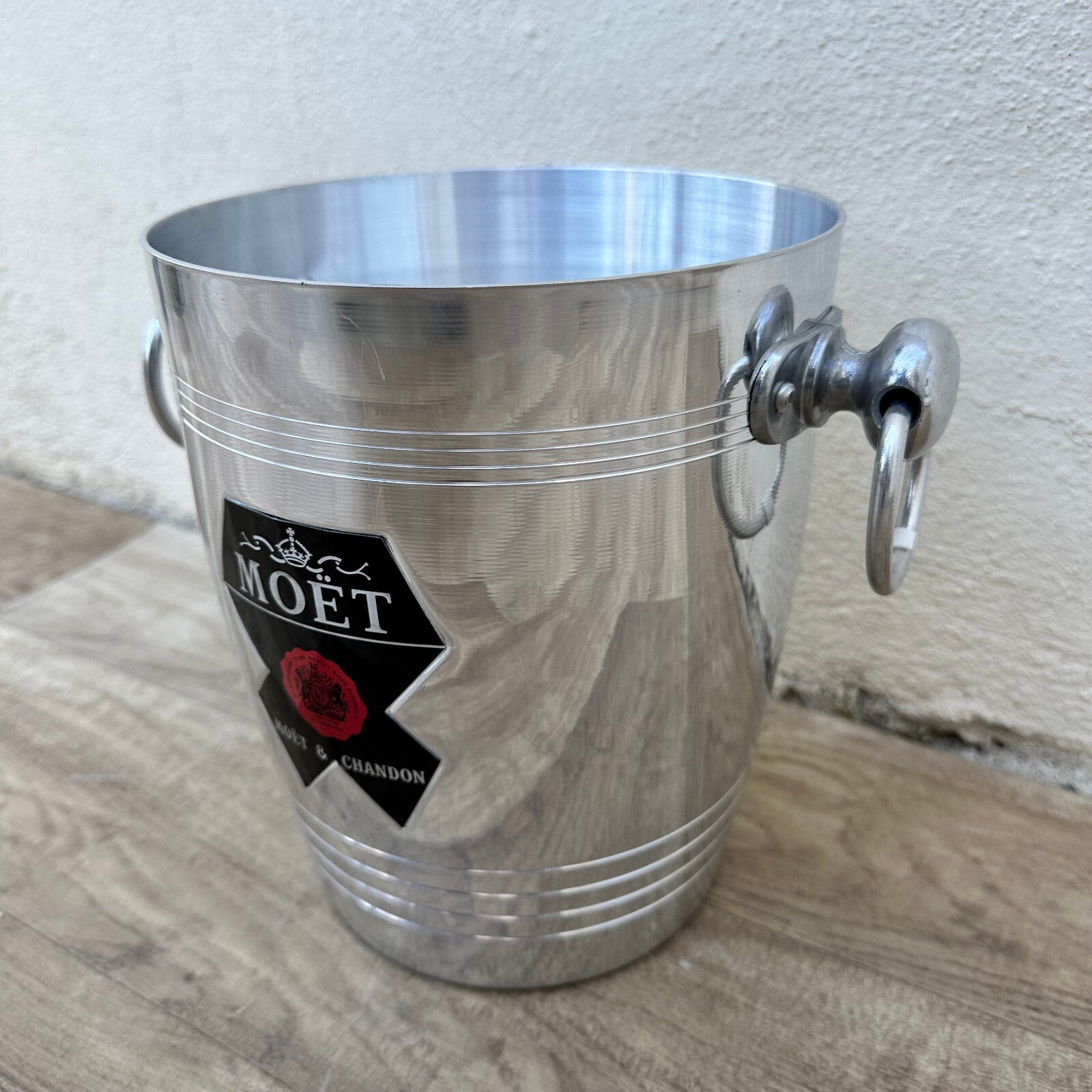 Vintage Moet Champagne Ice Bucket French Wine Cooler Bar Decor 12062311 Moët & Chandon