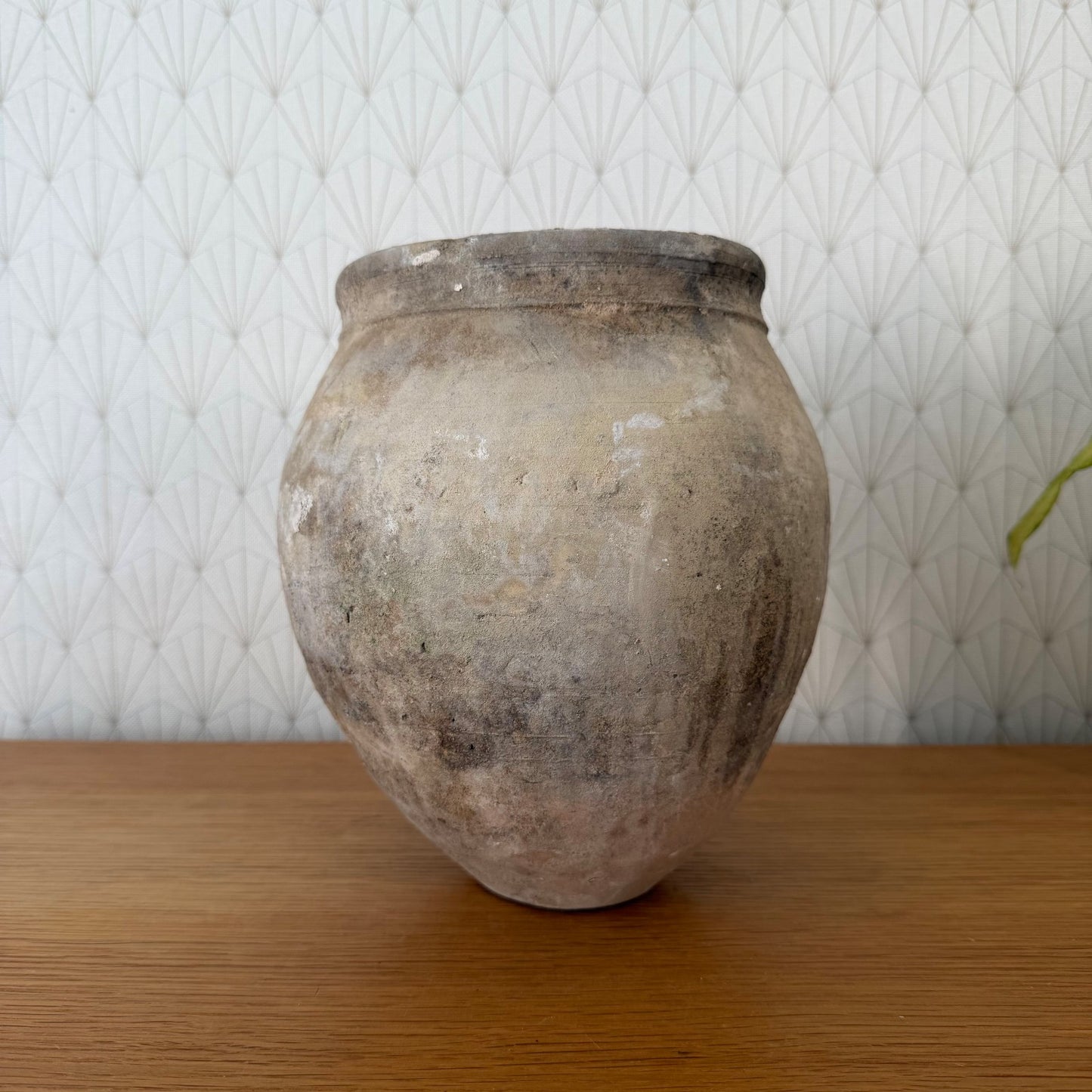 Antique Spanish European Stoneware Pot 19th Century 0107264 Unbranded