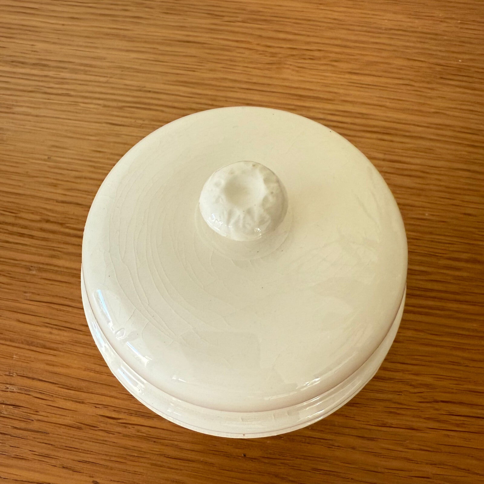 Vintage French Sarreguemines Ceramic Terrine Dish Foie Gras Pot 0112247 Sarreguemines