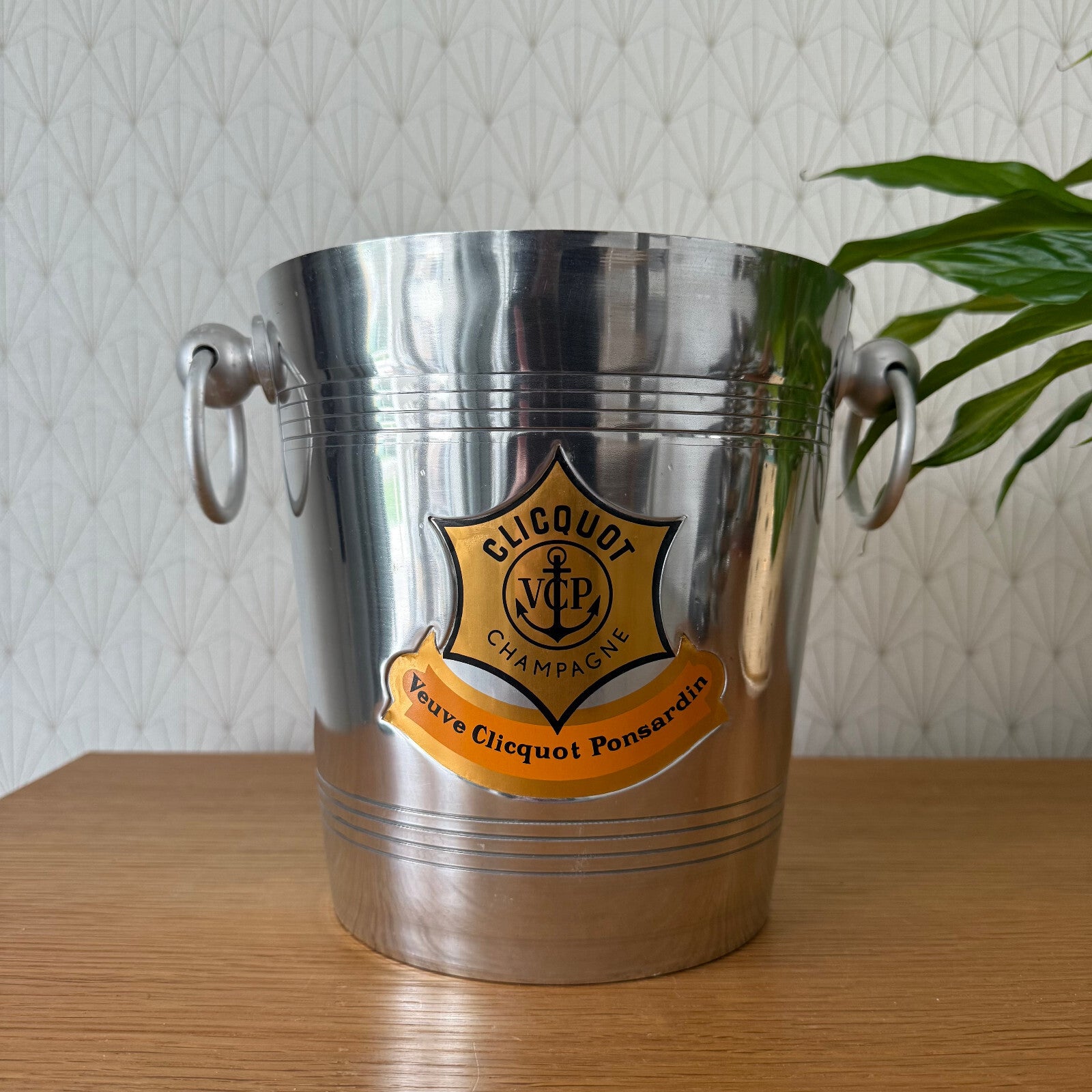 Vintage Veuve Clicquot Champagne Ice Bucket French VCP Cooler 18042513 Fleamarketfrance