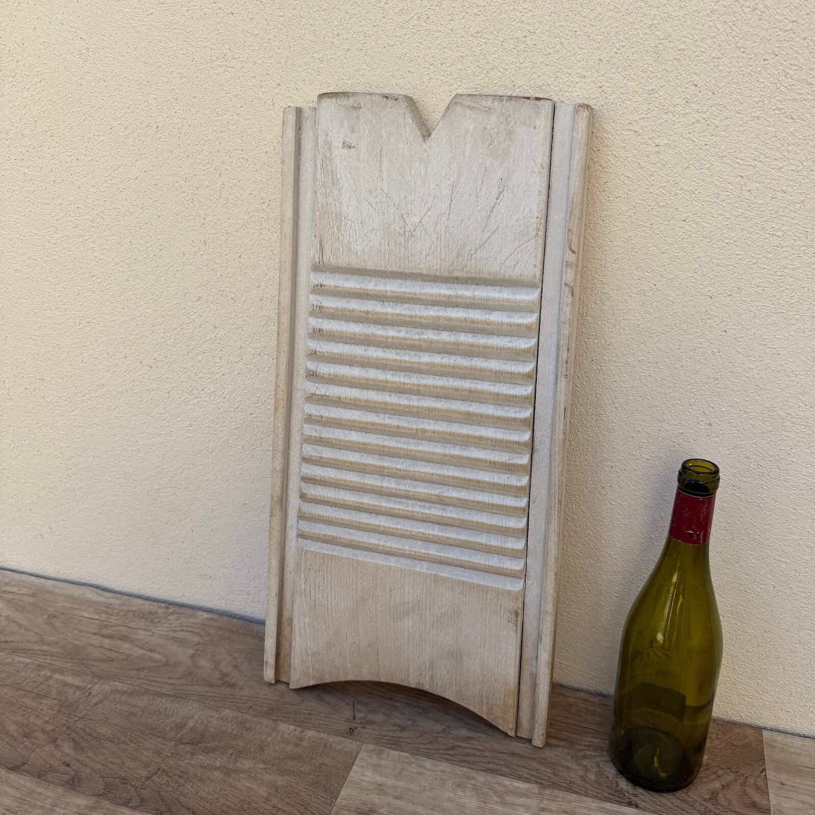 Antique French Washboard Wood Laundry Board Primitive Vintage 2204256 Fleamarketfrance
