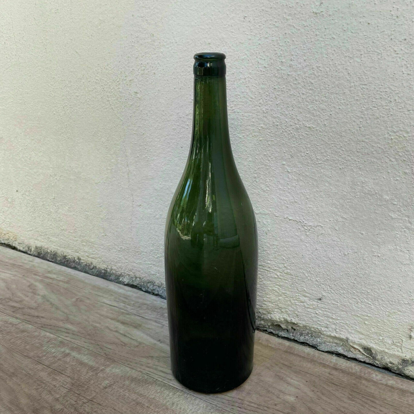 Old French Green Glass wine water pastis bottle circa 1920 0201222 - Fleamarketfrance