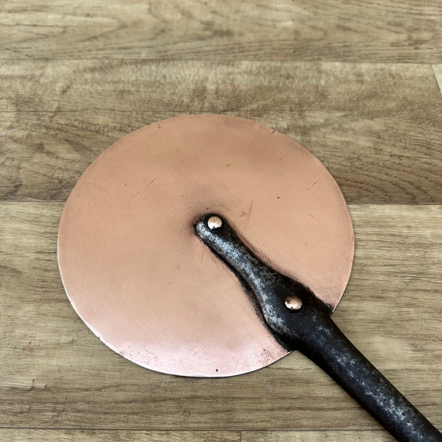 Vintage French Copper Lid Cast Iron Handle 6.75" Cookware Pan Cover 16122310 Cuisine