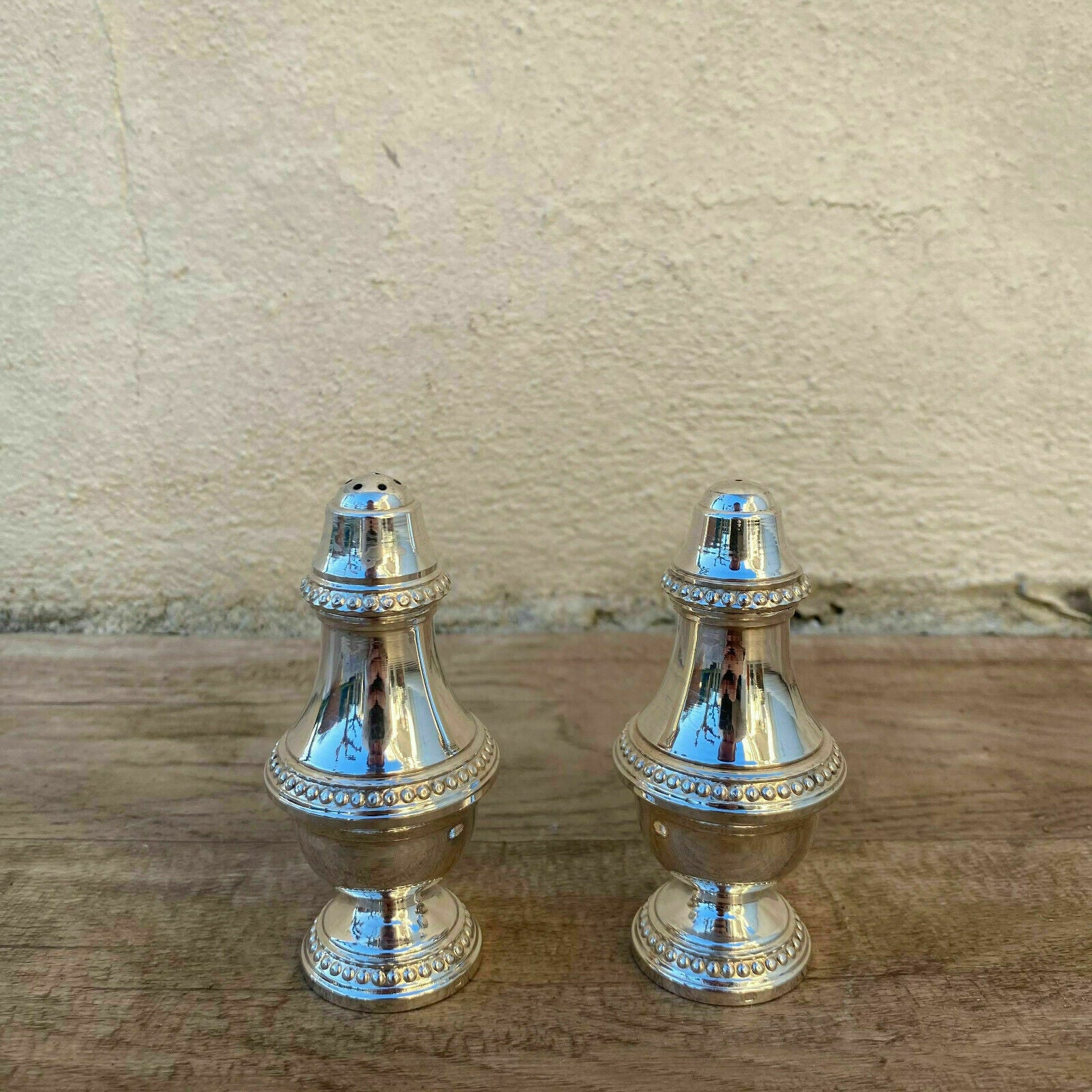 French Silver Cruet Set Salt Pepper Shakers Vintage Farmhouse 27122011 Does Not Apply