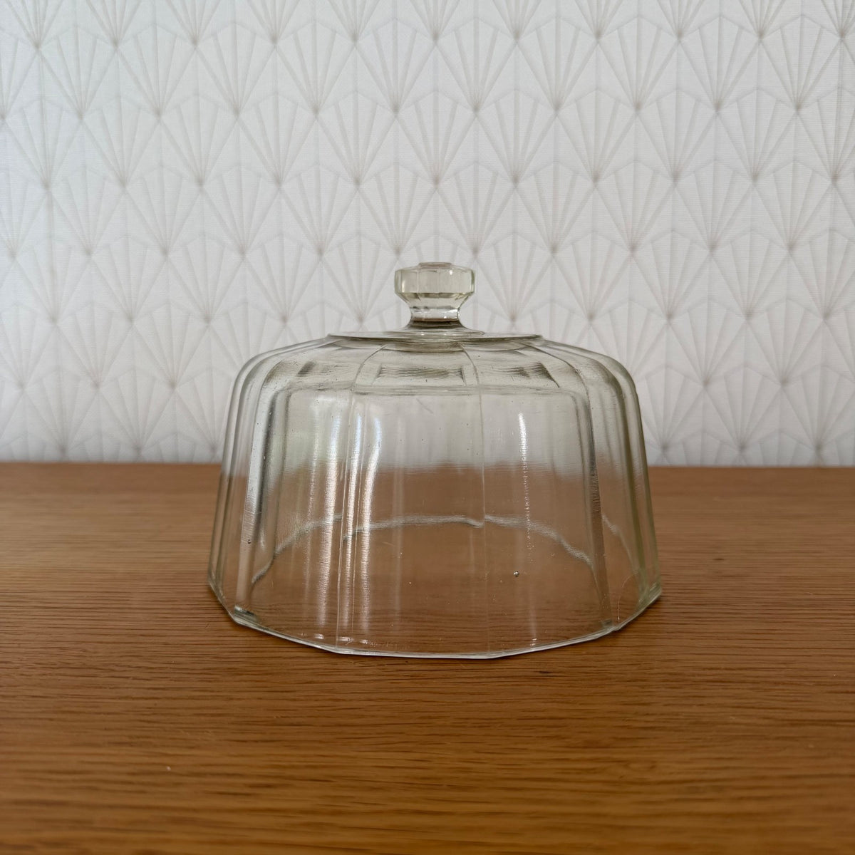 French Glass Cloche Dome Bell Jar Display Cover Vintage 14082611 Unbranded