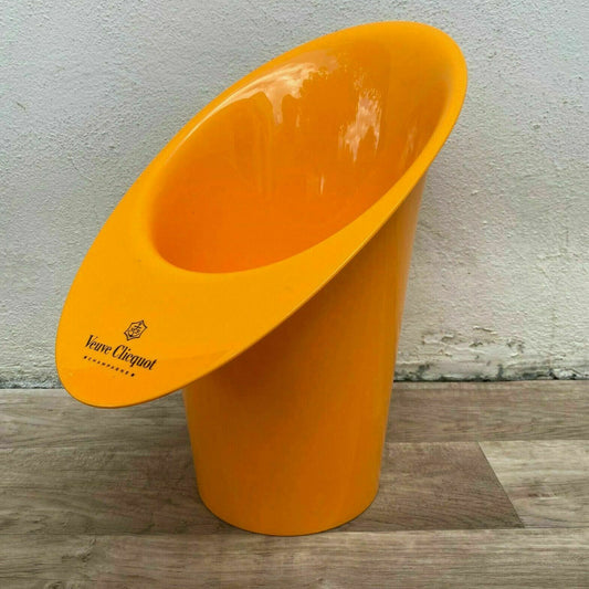 Vintage French Champagne French Ice Bucket Cooler Orange VEUVE CLICQUOT 1807211 - Fleamarketfrance