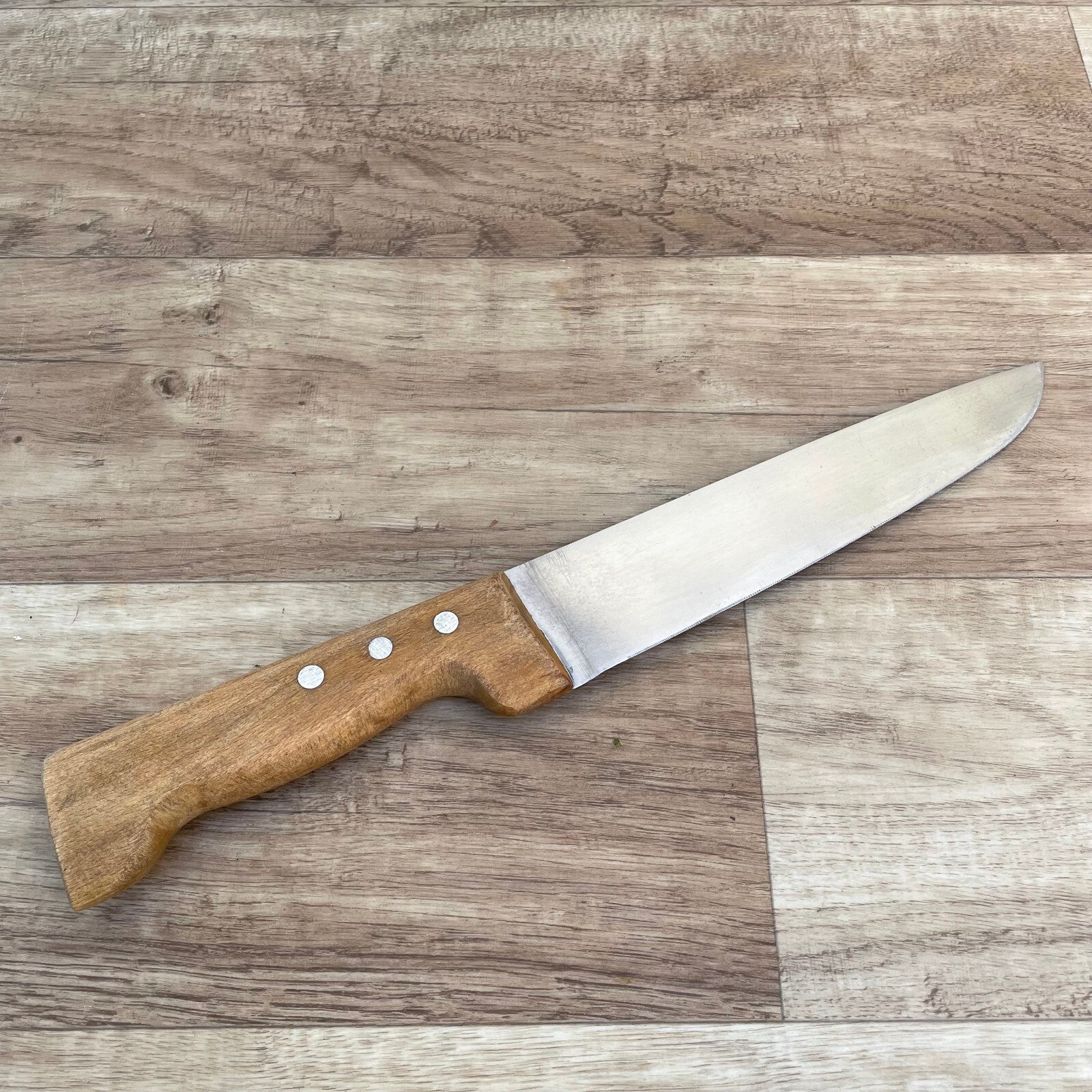 French Vintage Kitchen Knife PRADEL Butcher Chef Blade France 2303257 Unbranded