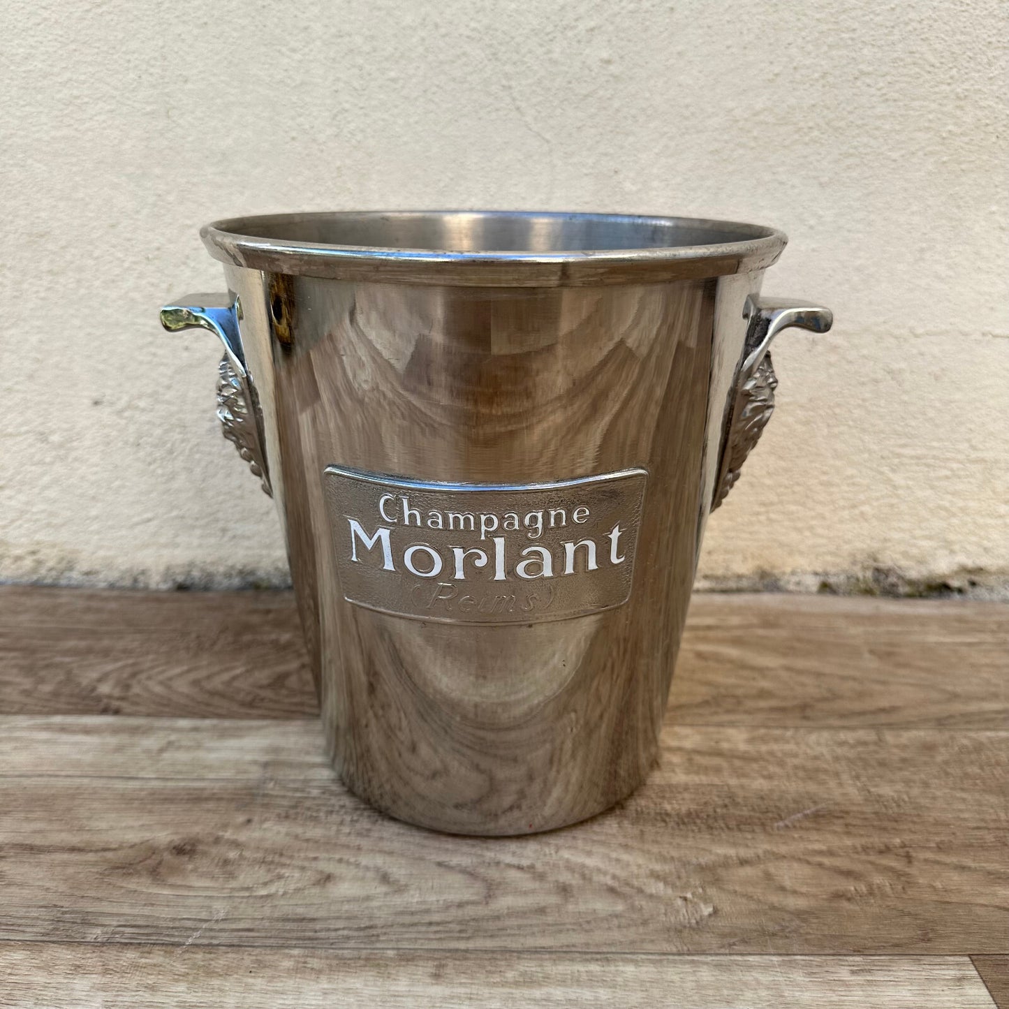 French Champagne Bucket Vintage Silverplate Morlant Wine Cooler 2711238 Morlant