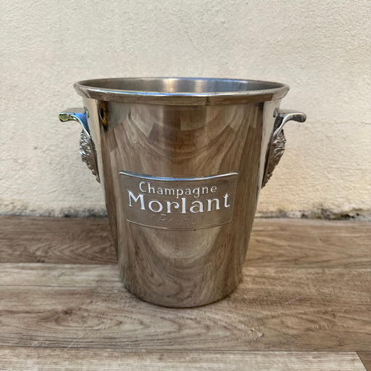 French Champagne Bucket Vintage Silverplate Morlant Wine Cooler 2711238 Morlant