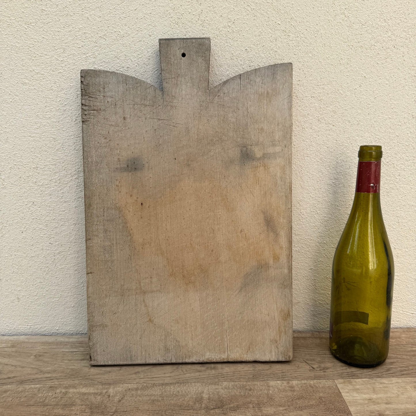 ANTIQUE VINTAGE FRENCH BREAD OR CHOPPING CUTTING BOARD WOOD 0707255