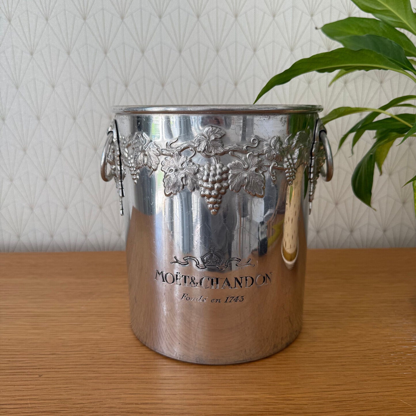 Vintage French Champagne French Ice Bucket Cooler France MOET 09042512