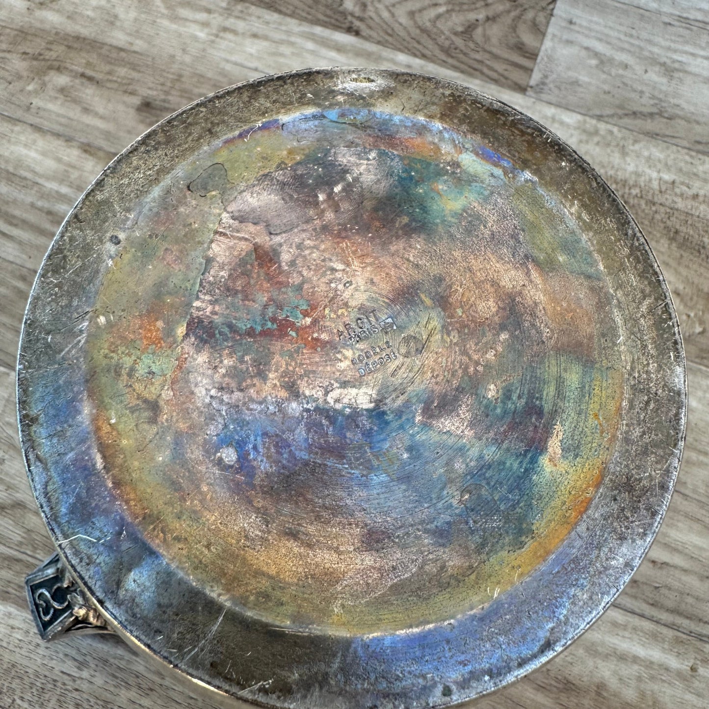Vintage French Art Deco Champagne Bucket Silver Plate Wine Cooler 23092424 Fleamarketfrance