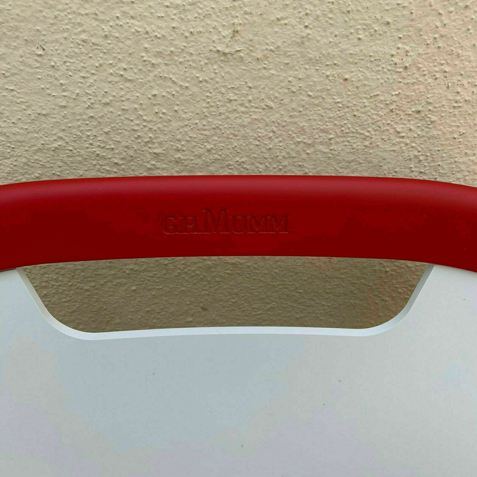 Vintage French Mumm Champagne Ice Bucket White Red Handles 2307198 Fleamarketfrance