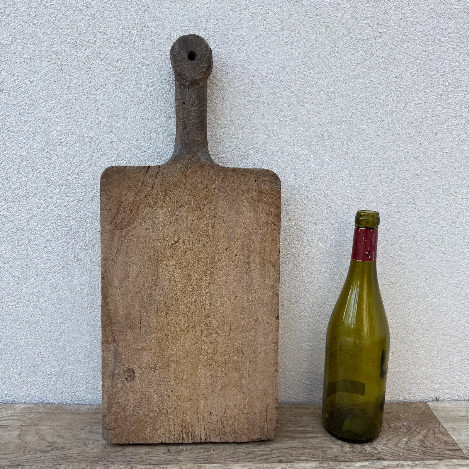 ANTIQUE VINTAGE FRENCH BREAD OR CHOPPING CUTTING BOARD WOOD 12122513 Unbranded