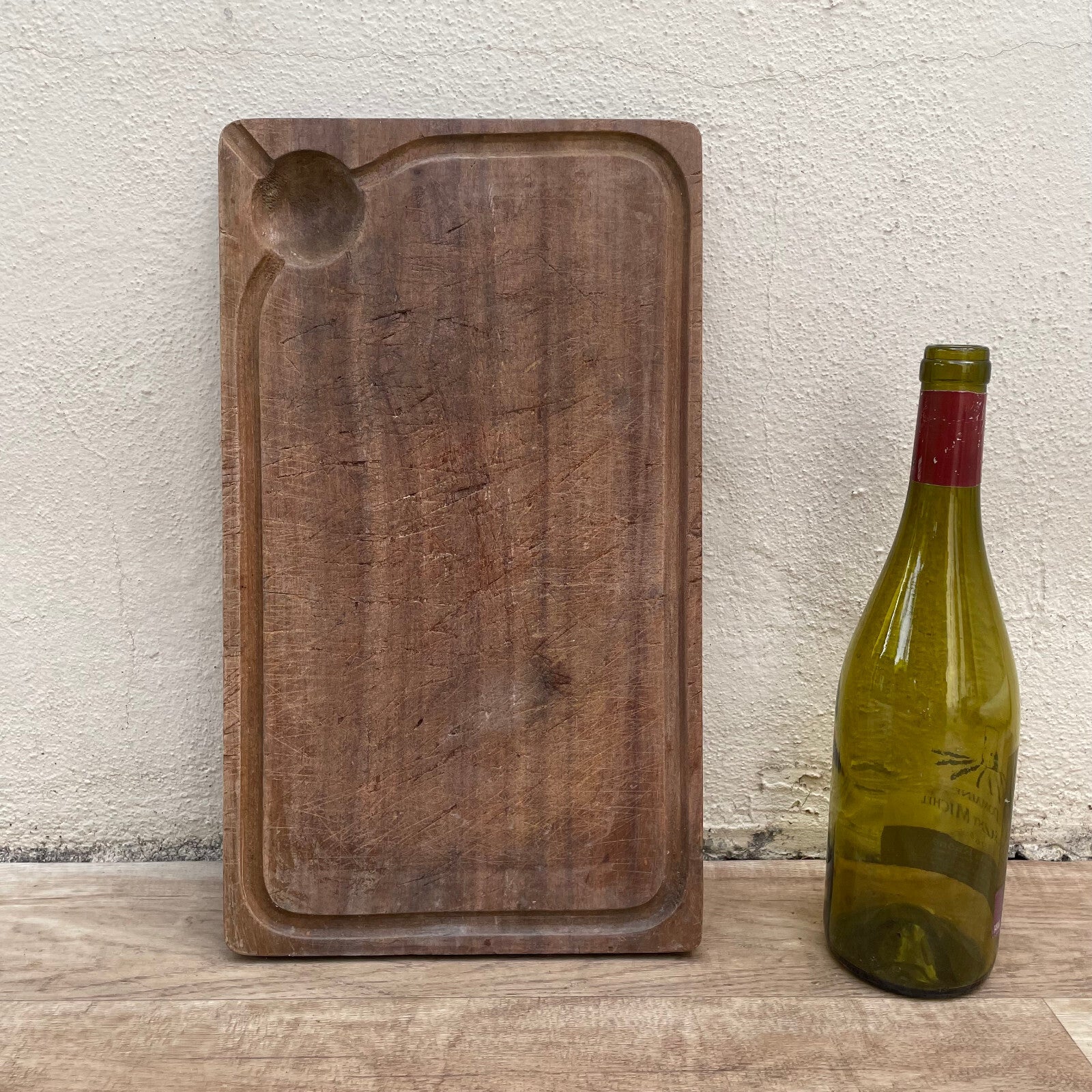 Vintage French Cutting Board Wood Bread Chopping Block Kitchen 1803257 Unbranded