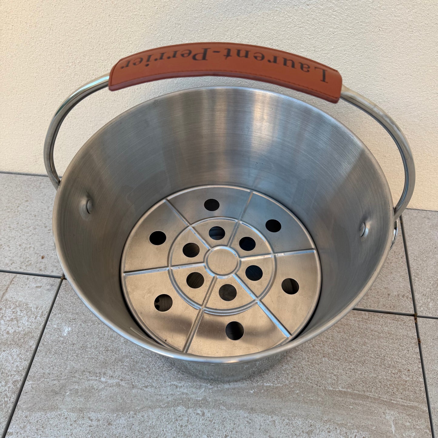 French Champagne Ice Bucket Cooler Basin Laurent PERRIER DOUBLE MAGNUM 2204255