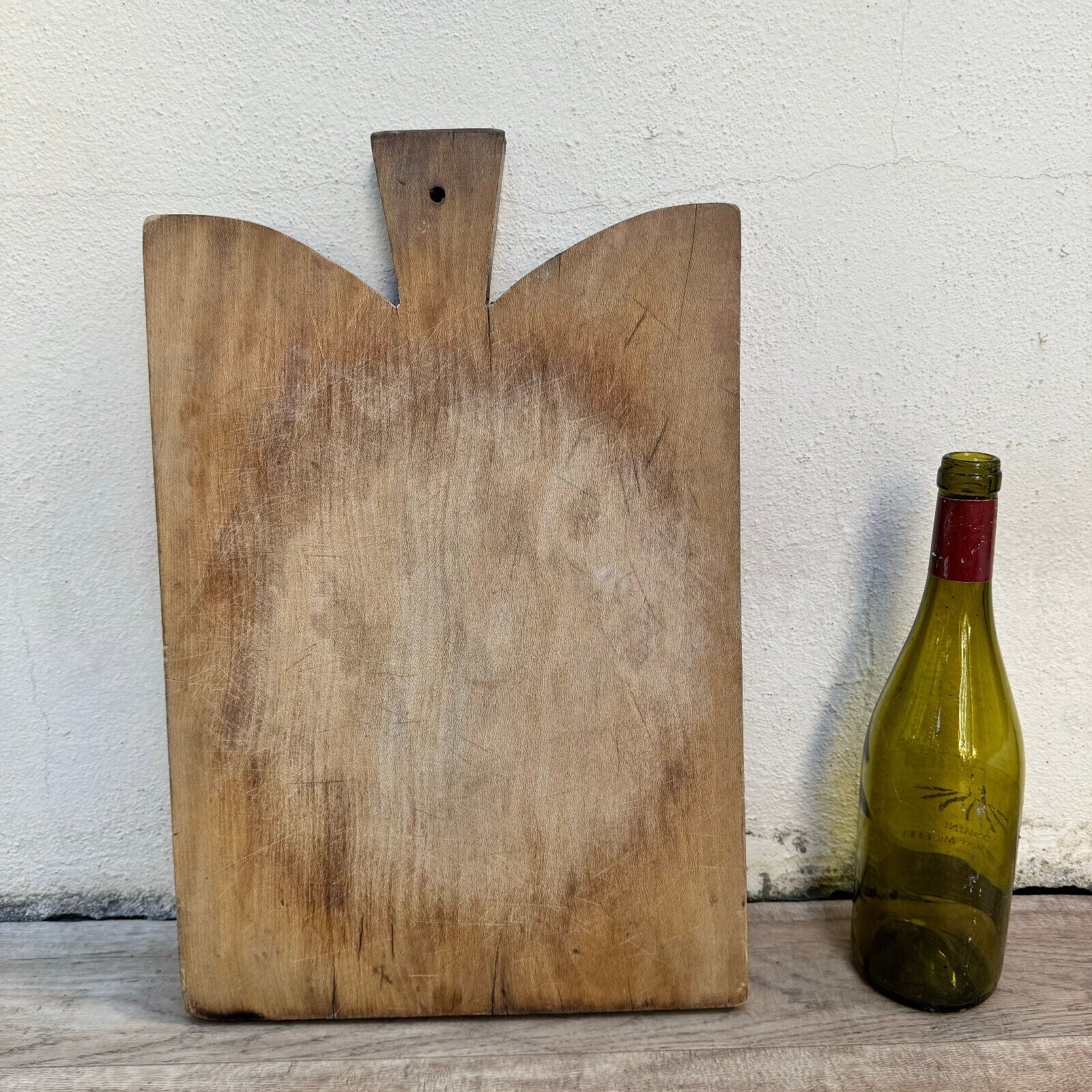 VINTAGE FRENCH BREAD OR CHOPPING CUTTING BOARD WOOD 1910239 - Fleamarketfrance