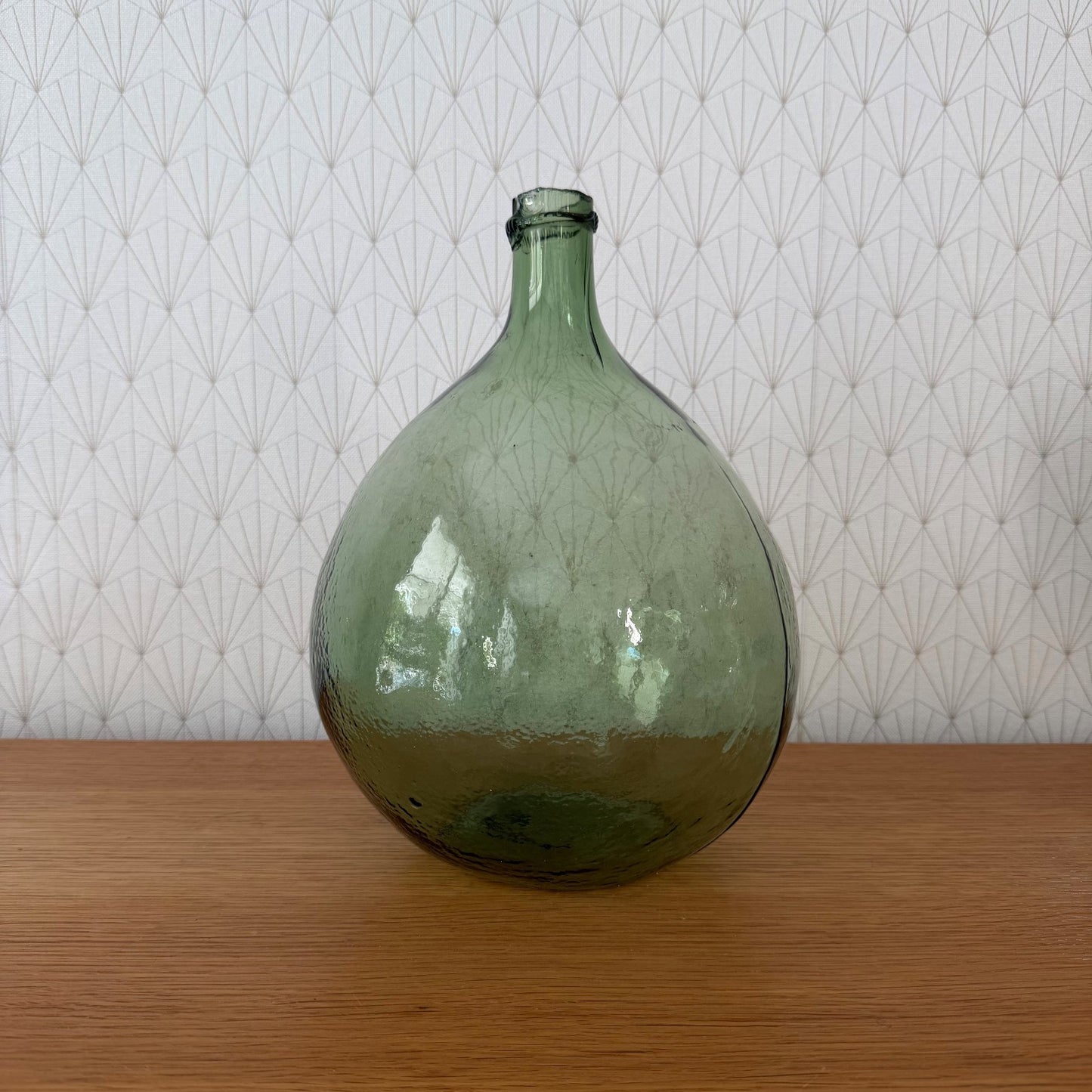 French Dame Jeanne Demijohn Rattan Wicker Basket Carboy Bonbonne 04092616
