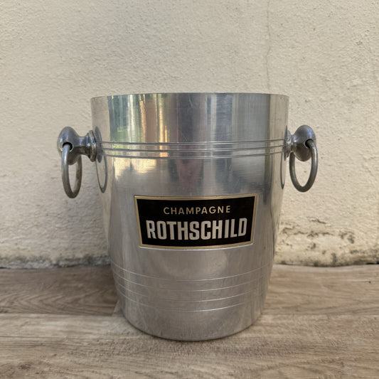 Vintage French Champagne Ice Bucket Cooler Made France ROTSCHILD 0309249 - Fleamarketfrance