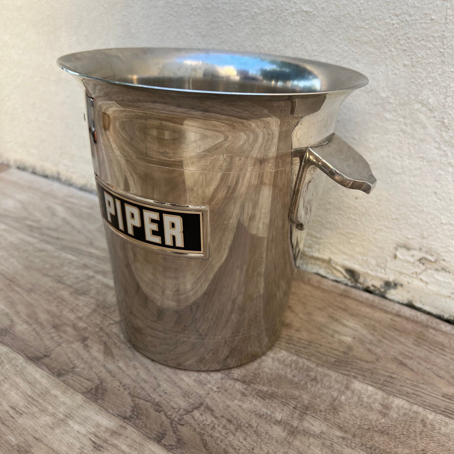 Vintage French Champagne French Ice Bucket Cooler Basin PIPER 2906231 - Fleamarketfrance