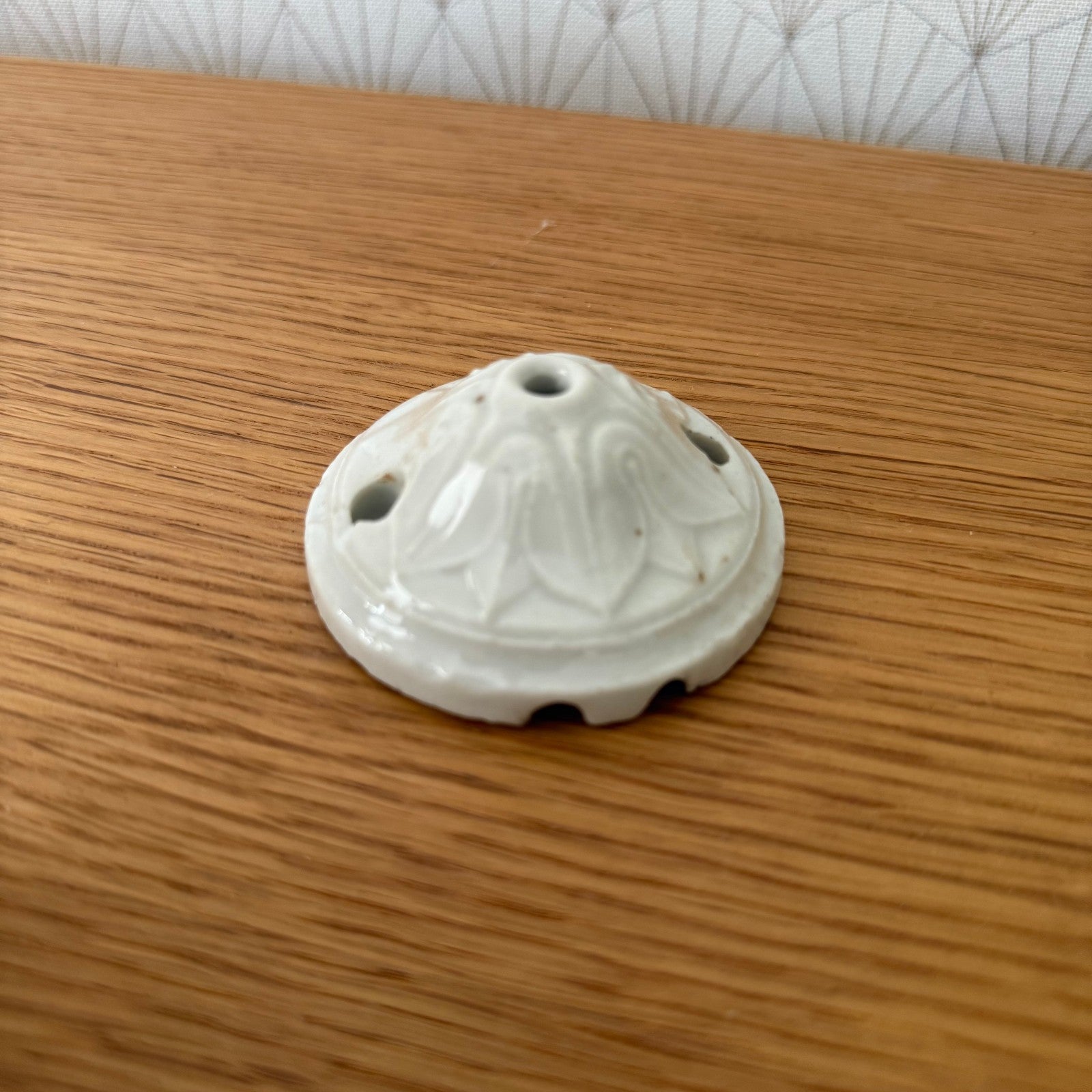 French Art Deco Pendant Light Opaline Glass Shade Ceiling Fixture 2708253 Unbranded
