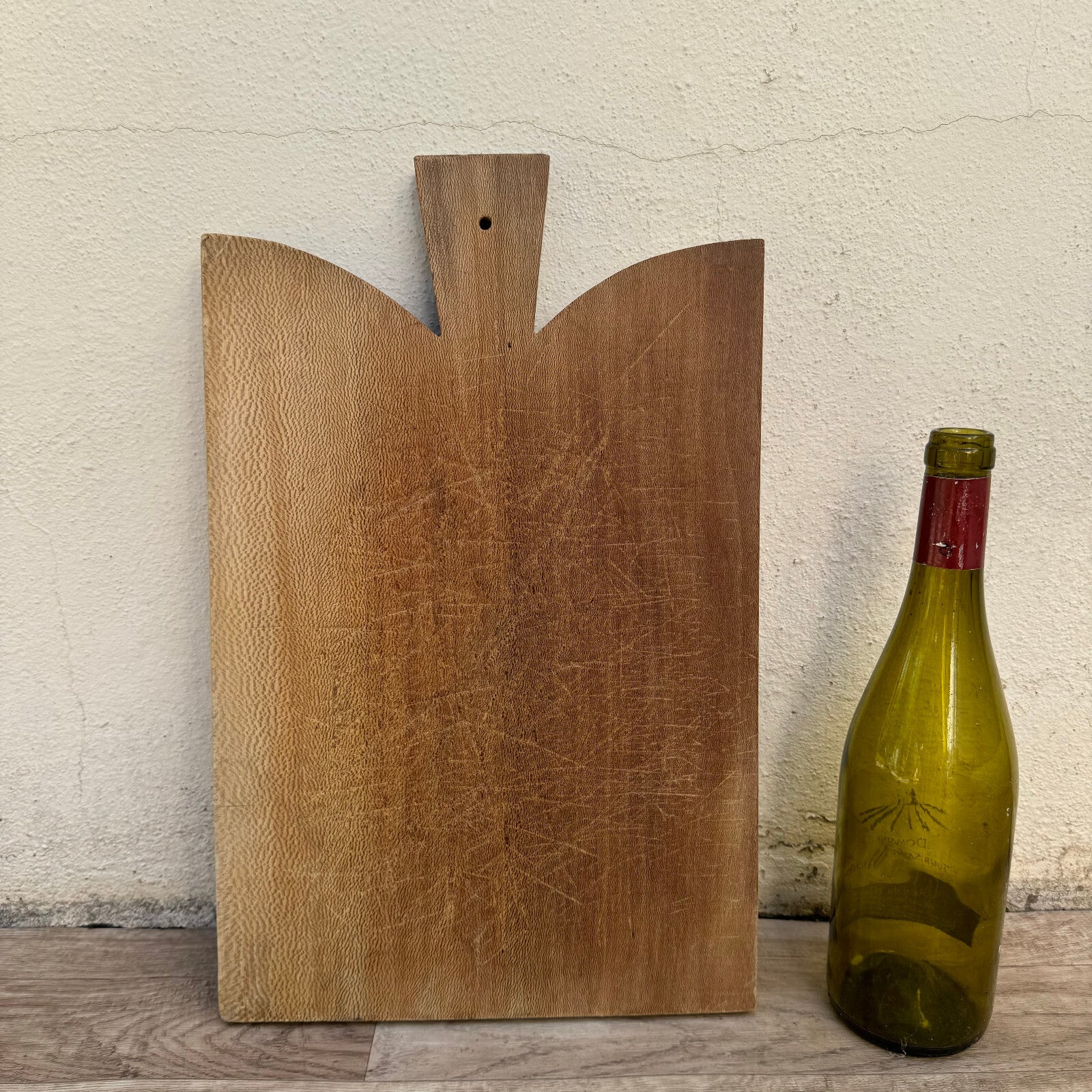 French Vintage Wood Cutting Board Rustic Kitchen Bread Chopping 0309247 Unbranded