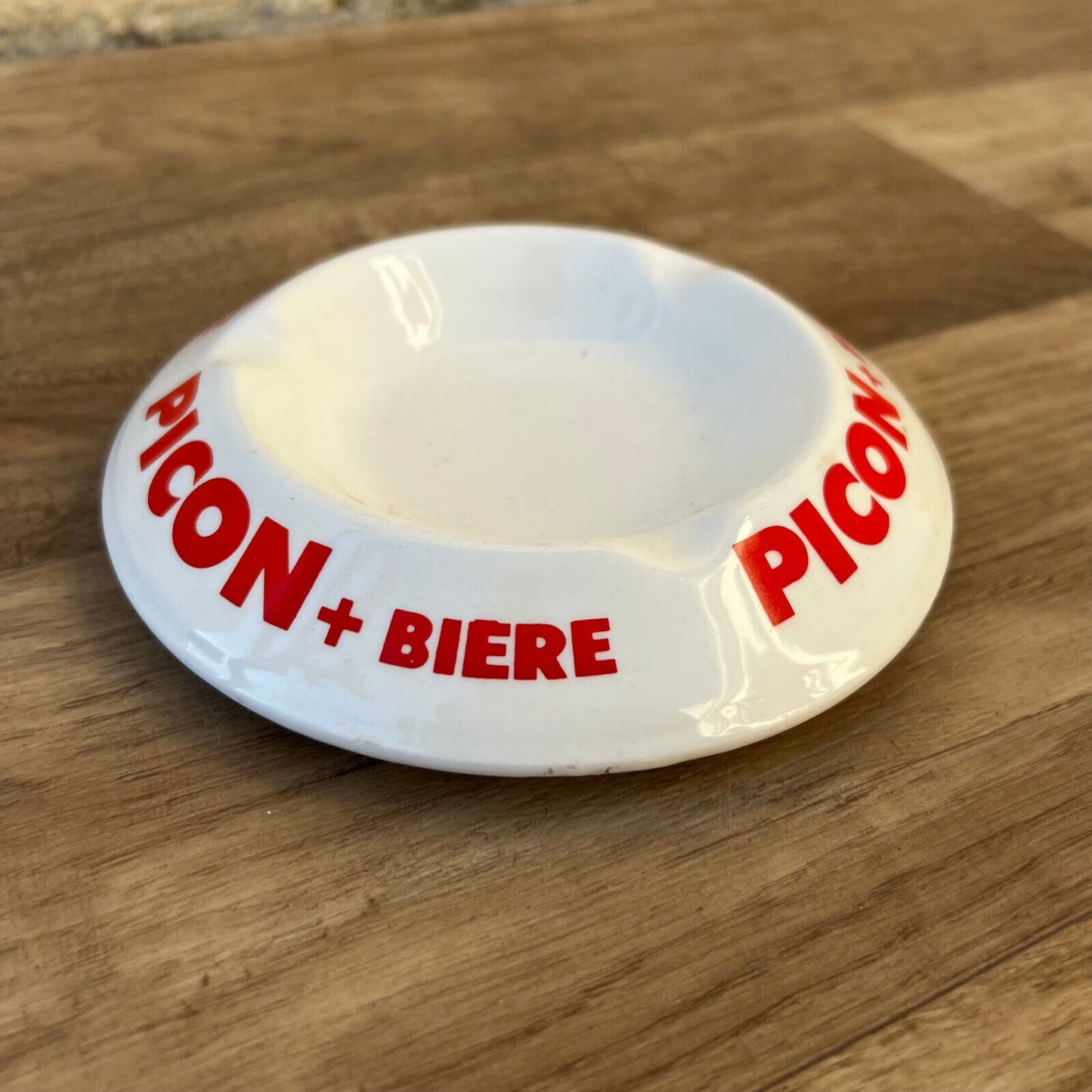 VINTAGE PICON FRENCH ALCOHOL ASHTRAY OLDER SIGNER COINS 1012222 Fleamarketfrance