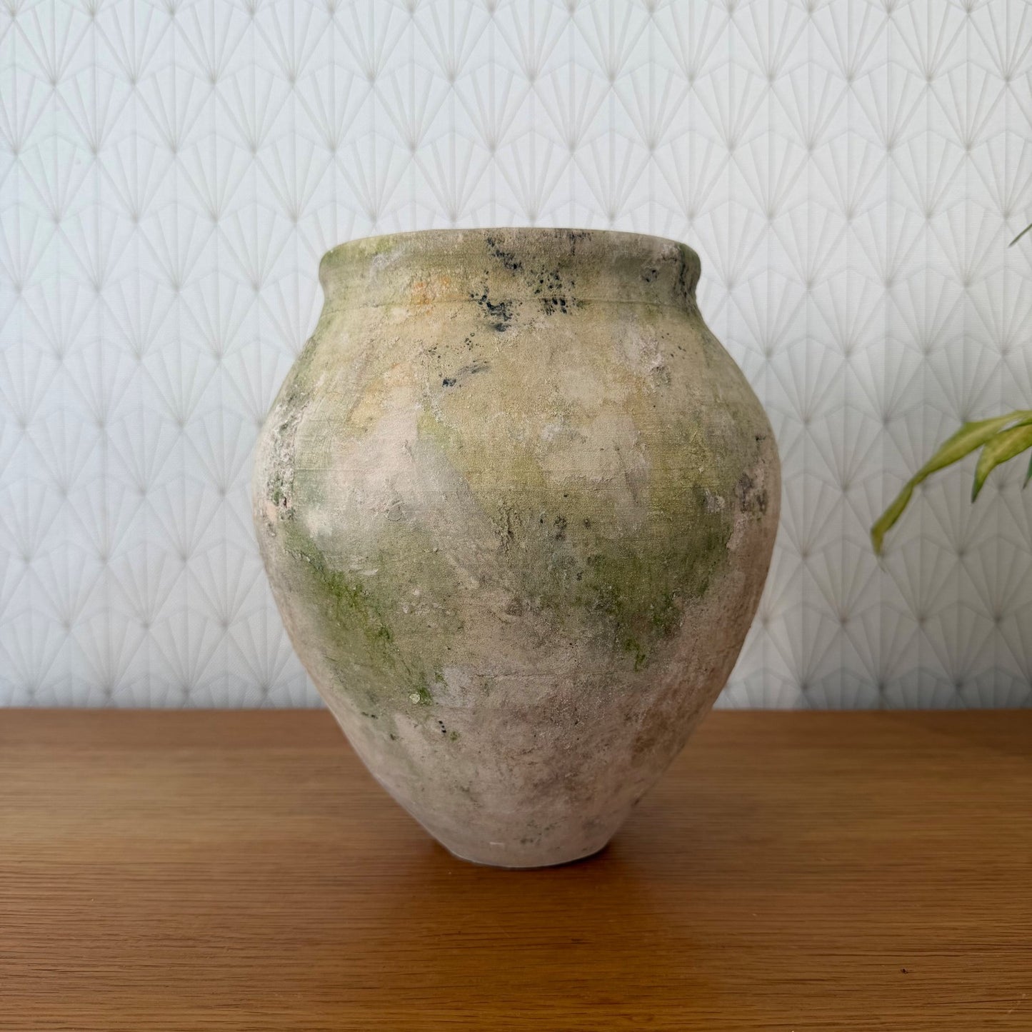 Antique Spanish European Stoneware Pot 19th Century 0107265 Unbranded