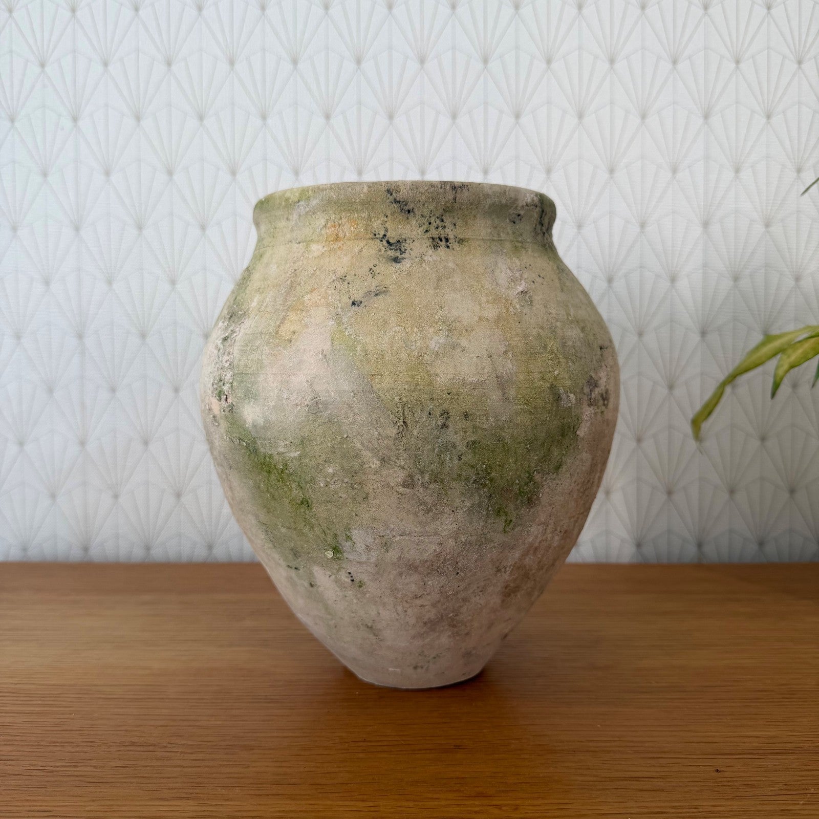Antique Spanish European Stoneware Pot 19th Century 0107265 Unbranded