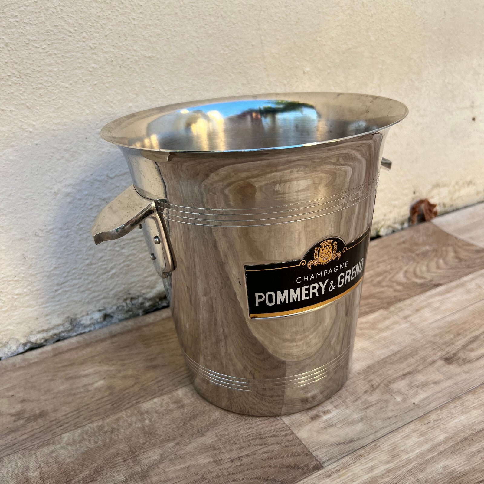 French Pommery Champagne Bucket Vintage Silver Plated Ice Cooler 21102211 Fleamarketfrance