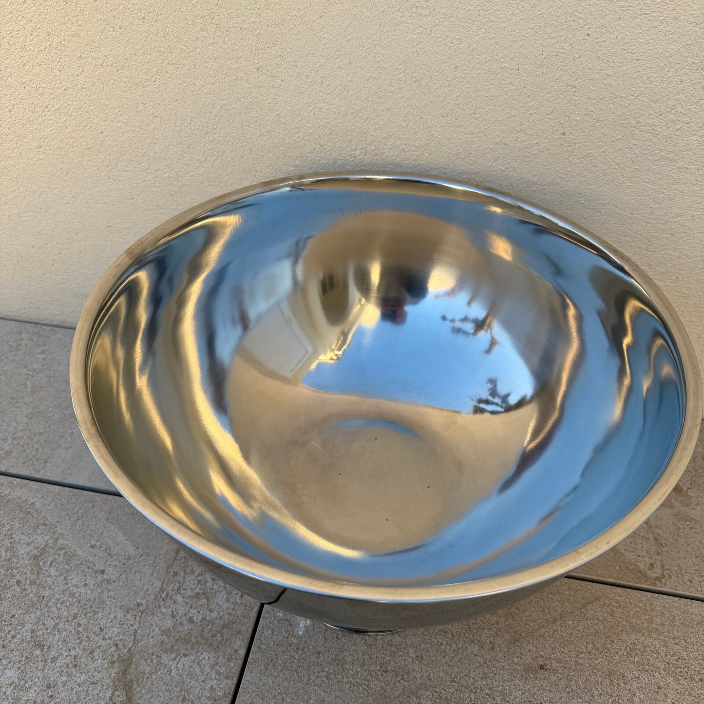 Vintage French Champagne Inox Ice Bucket Cooler Basin 1604254