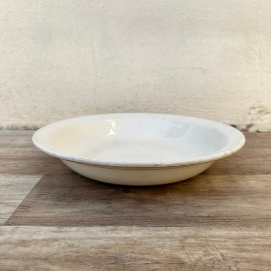 Vintage French Ironstone Oval White Serving Platter Dish Provence 1106235 Unbranded