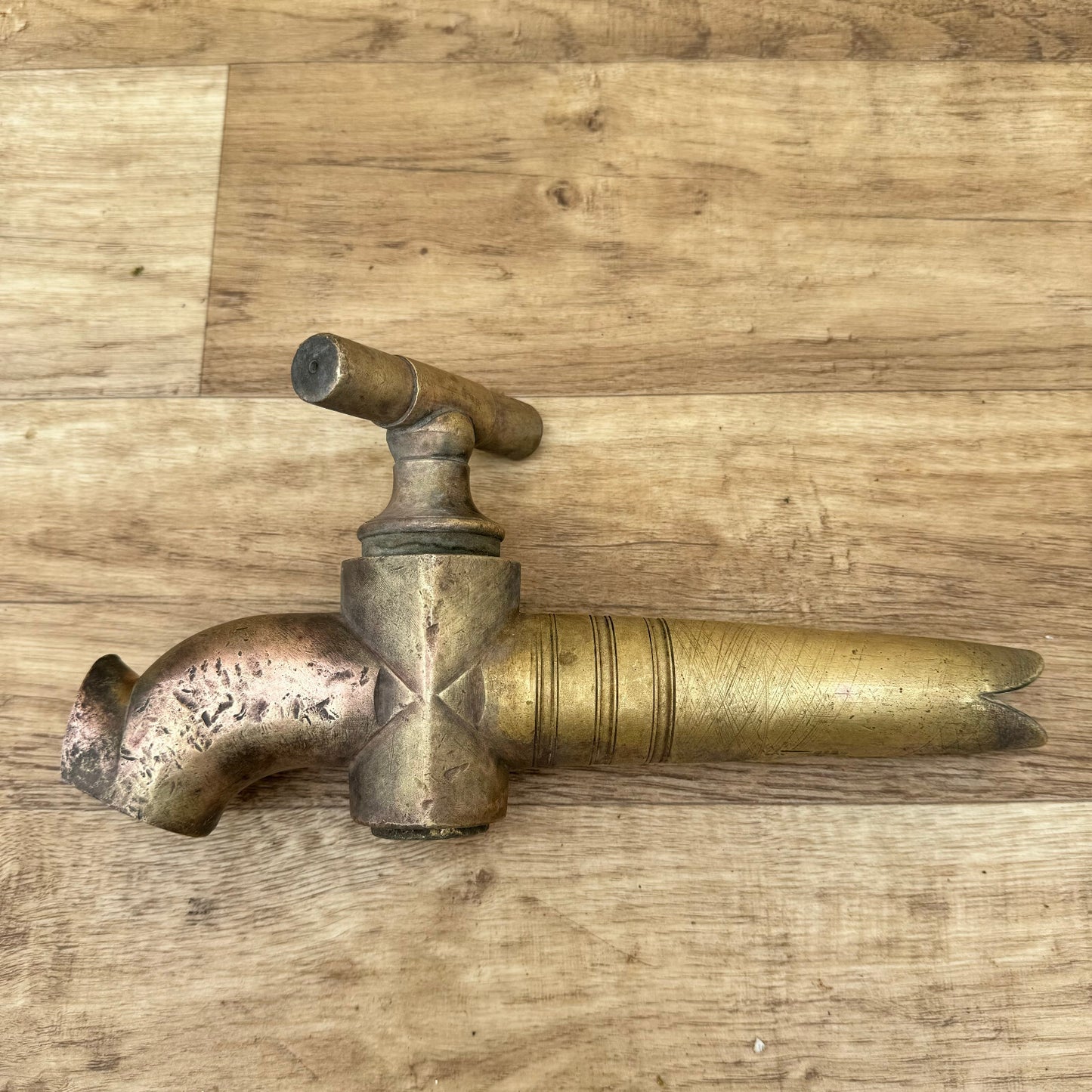 Vintage French Brass Tap Macon Bronze Faucet Antique Water Spigot 0605249 Macon