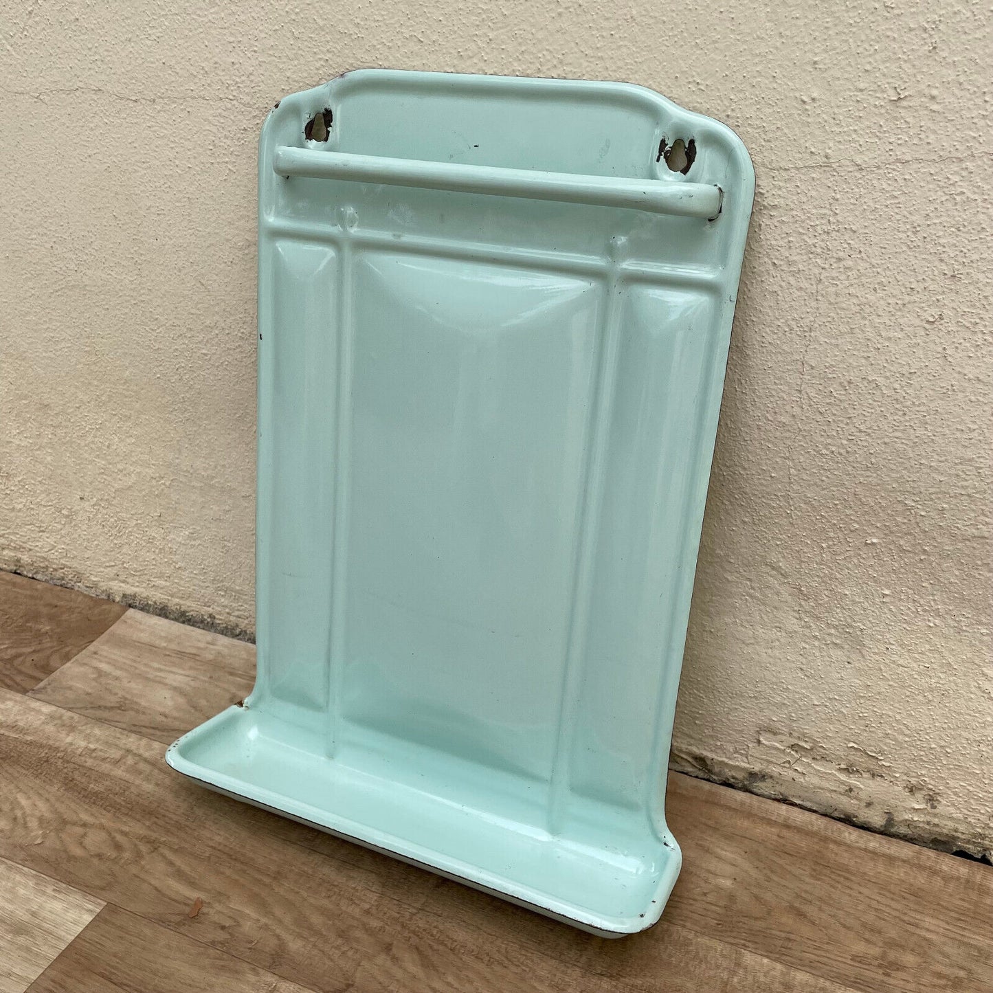 Vintage French Enamelware Light Blue Enamel Utensils Enameled 1803258 Fleamarketfrance