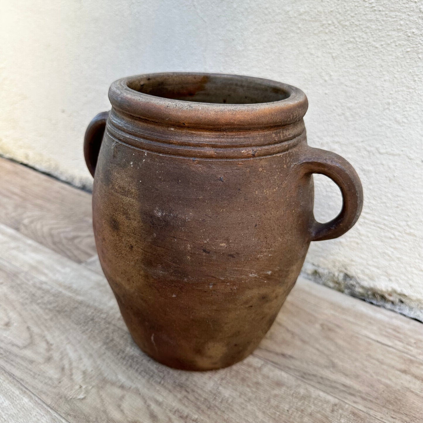 French vintage stoneware potery pitcher from France 2009233 - Fleamarketfrance