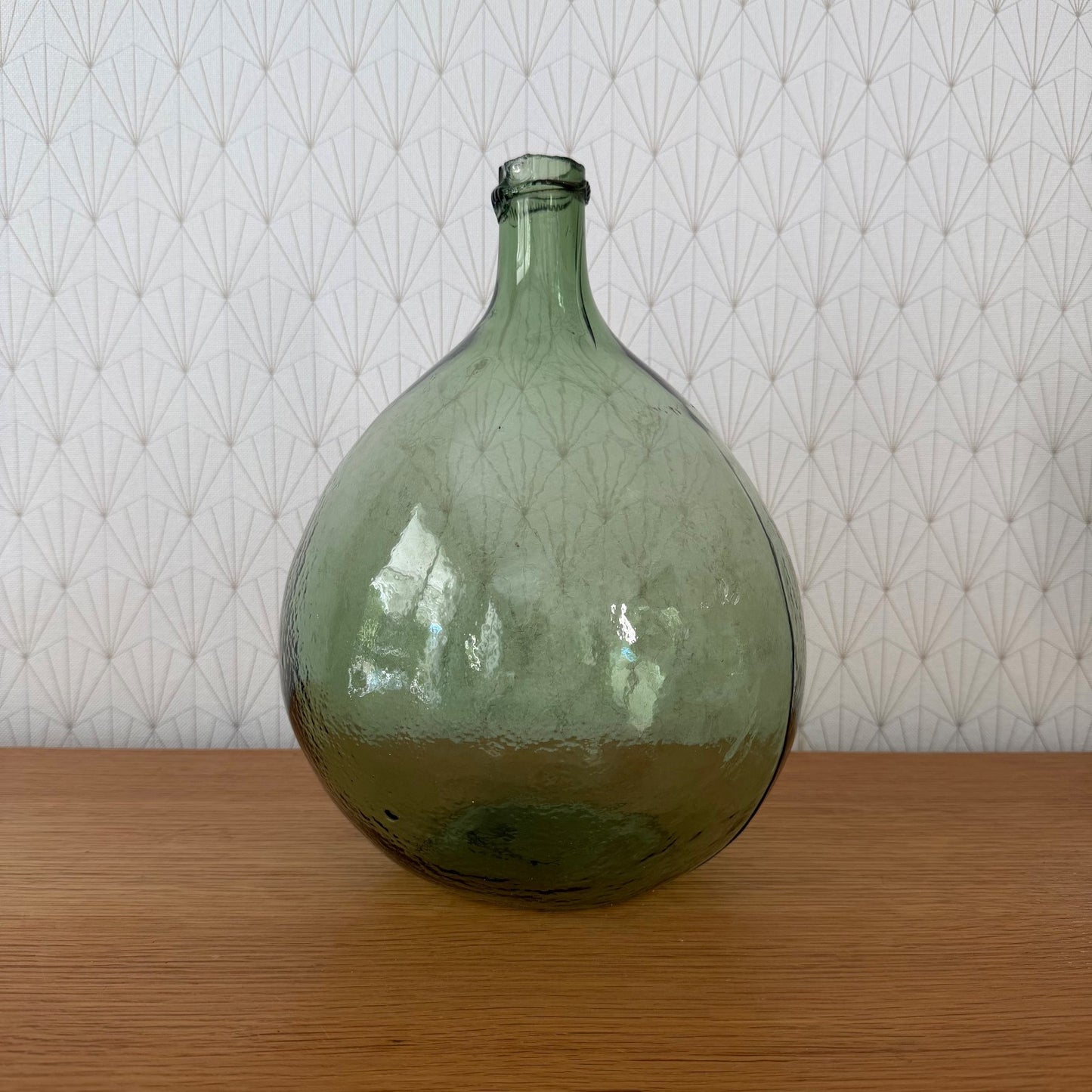 French Dame Jeanne Demijohn Rattan Wicker Basket Carboy Bonbonne 04092616