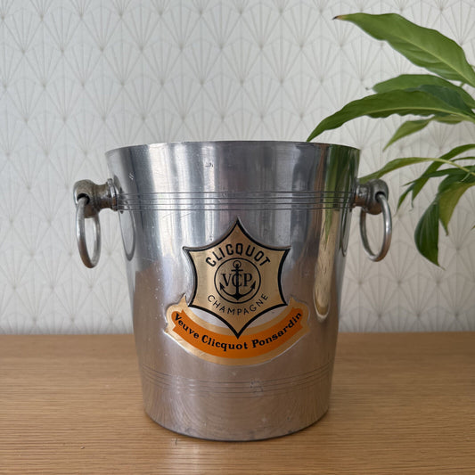 Vintage French Champagne Ice Bucket Cooler Made France VEUVE CLICQUOT 0904257