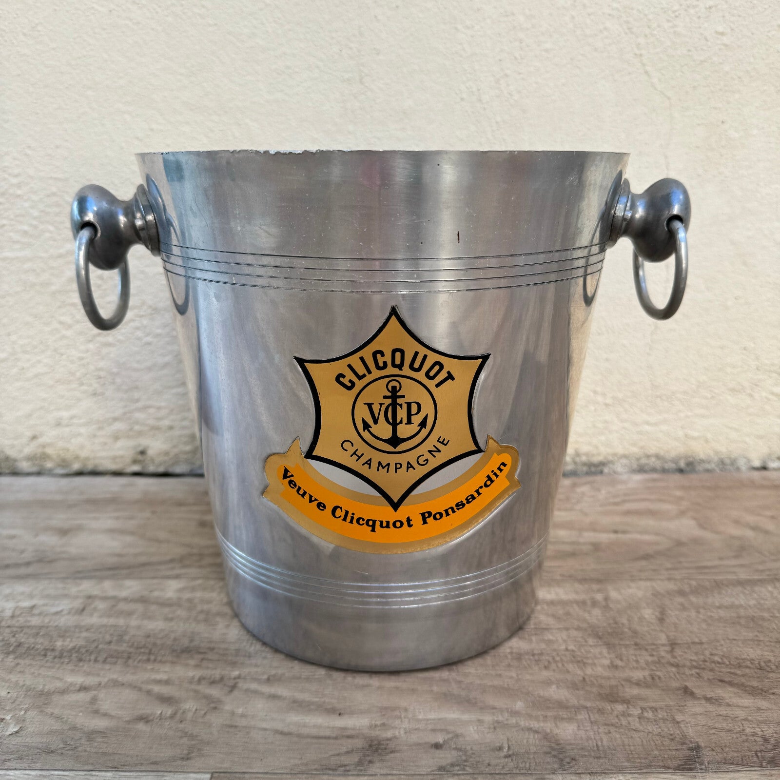 Vintage Veuve Clicquot Ice Bucket Champagne Cooler French VCP 1201252 Veuve Clicquot