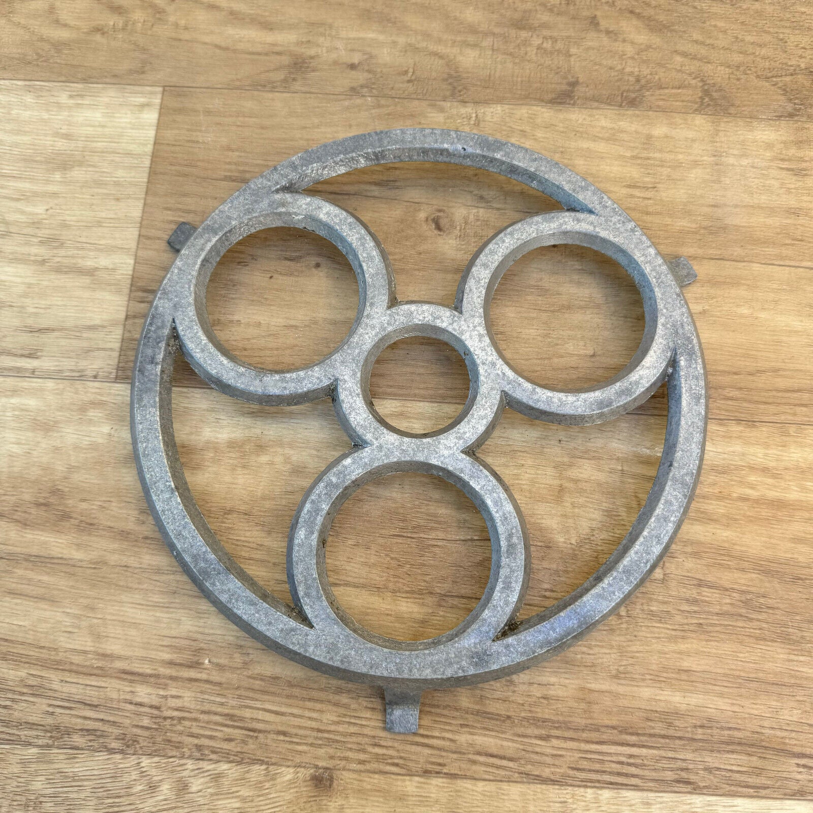 Antique vintage french aluminium kitchen Trivet  france 12062413 - Fleamarketfrance